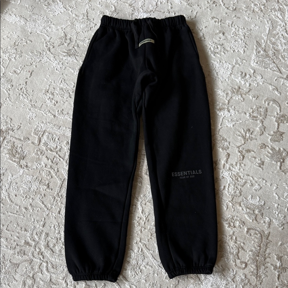 Essentials men’s Black Joggers
